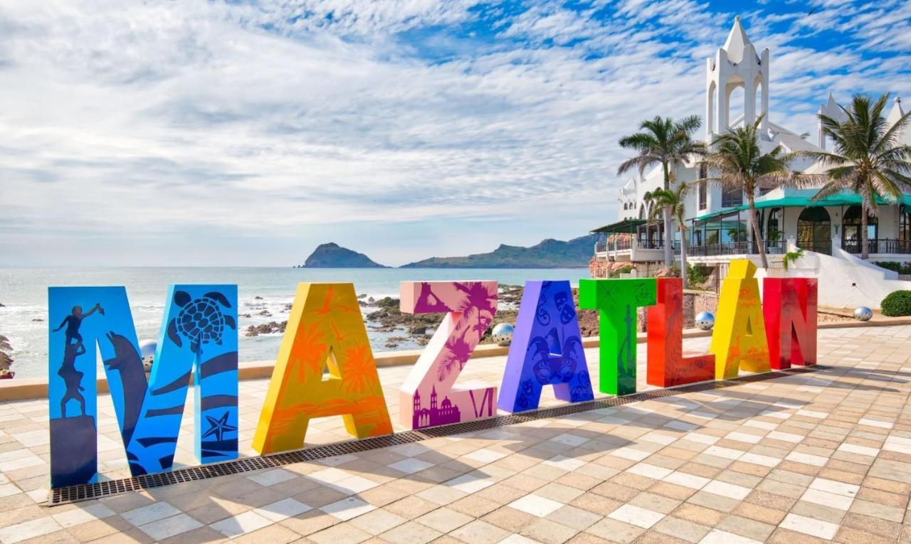 Excelente Departamento Con Alberca Cerca De Playa - Residencial Coto Mareta I Lägenhet Mazatlán Exteriör bild
