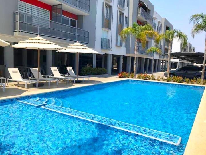 Excelente Departamento Con Alberca Cerca De Playa - Residencial Coto Mareta I Lägenhet Mazatlán Exteriör bild